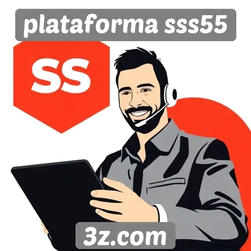 Suporte ao cliente na plataforma sss55